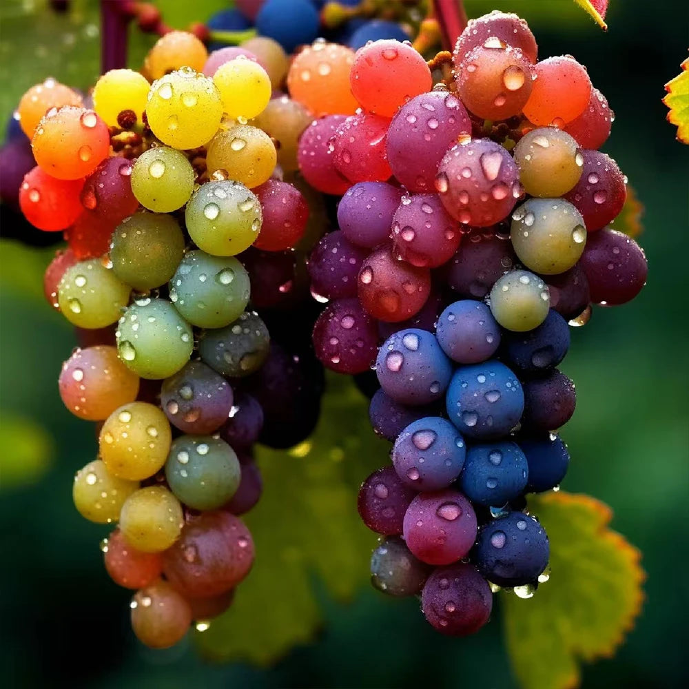 Multi-Colored Grapes Seeds
