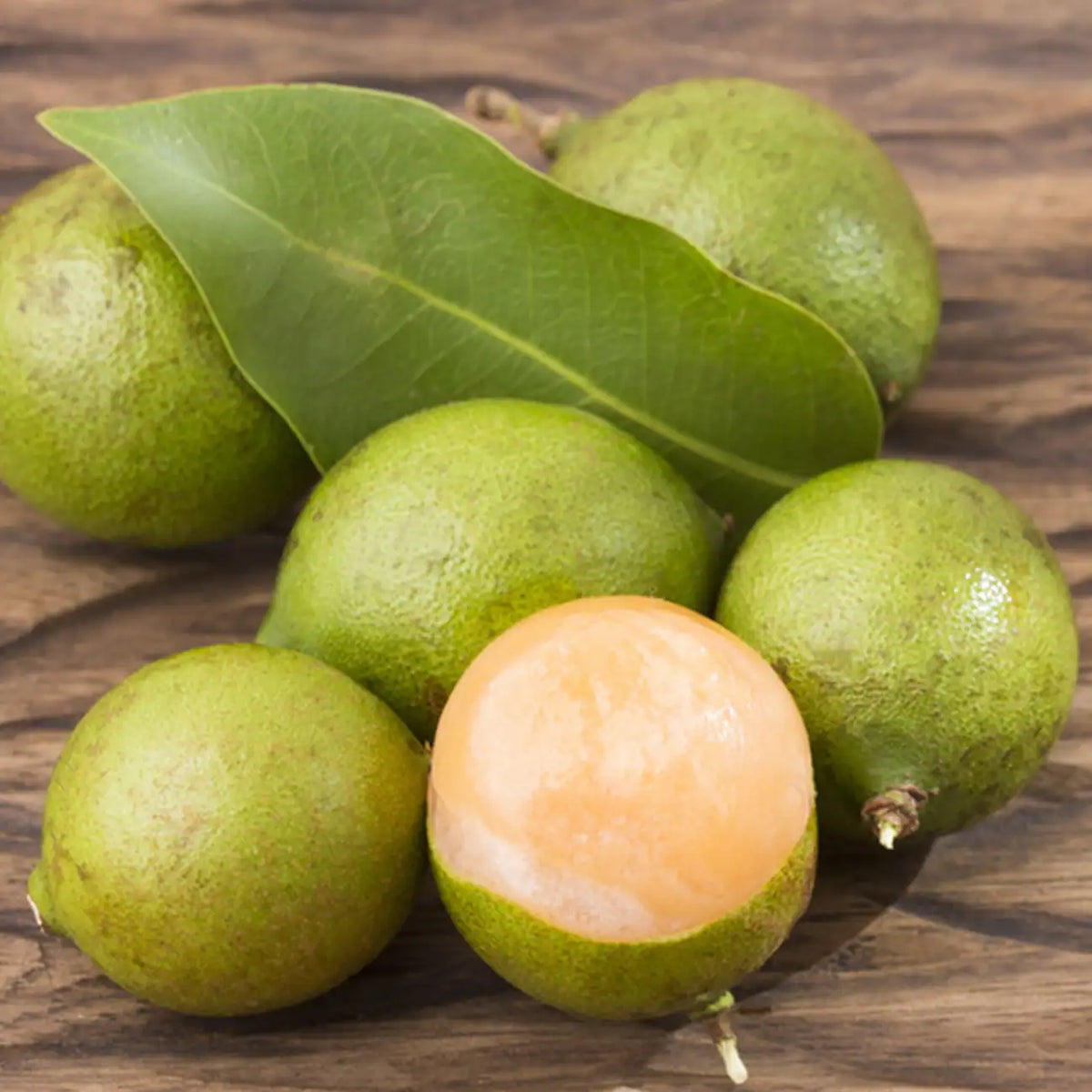 Lemon Sweet Spanish Lime Professional Pack, Green Skin Orange Inside Juicy Fruits